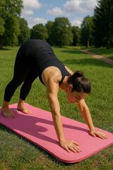 16MM NBR İthal Mat – Kalın Profesyonel Yoga & Egzersiz Minderi Mor