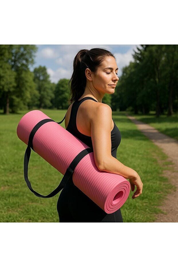 16MM NBR İthal Mat – Kalın Profesyonel Yoga & Egzersiz Minderi Mavi