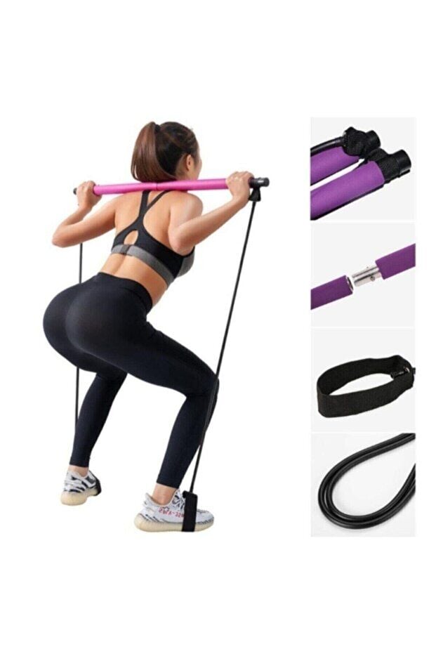 Pilates Barı – Direnç Lastikli Evde Egzersiz Aleti