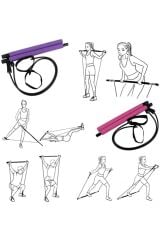 Pilates Barı – Direnç Lastikli Evde Egzersiz Aleti