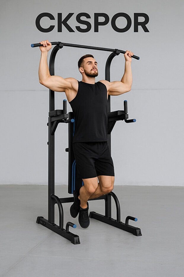 Güç Kulesi – Barfiks, Mekik ve Dips İstasyonu Spor Aleti