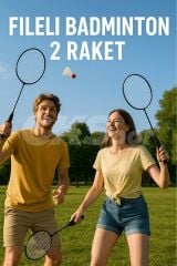 Fileli Badminton Raket 6 Toplu – Profesyonel Set