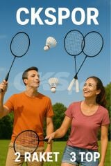 Fileli Badminton Raket 6 Toplu – Profesyonel Set