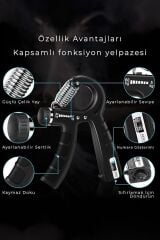 Sayaçlı El Yayı – Tek Elle Sayarlı El Egzersiz Aleti