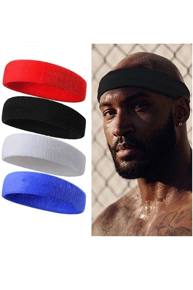 Havlu Kafa Bandı Siyah – Fitness ve Spor Antrenman Aleti