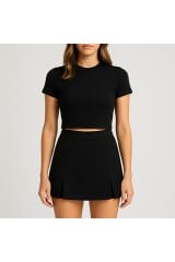 Şort Etek – Spor ve Fitness Kadın Şortlu Etek Modeli S