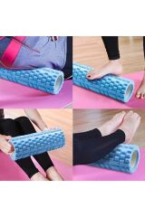 Foam Roller Pembe – Pilates ve Fitness Masaj Egzersiz Rulosu