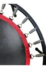 102 CM Katlanabilir Trambolin – Taşınabilir Egzersiz Kırmızı Trambolini