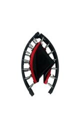 102 CM Katlanabilir Trambolin – Taşınabilir Egzersiz Kırmızı Trambolini