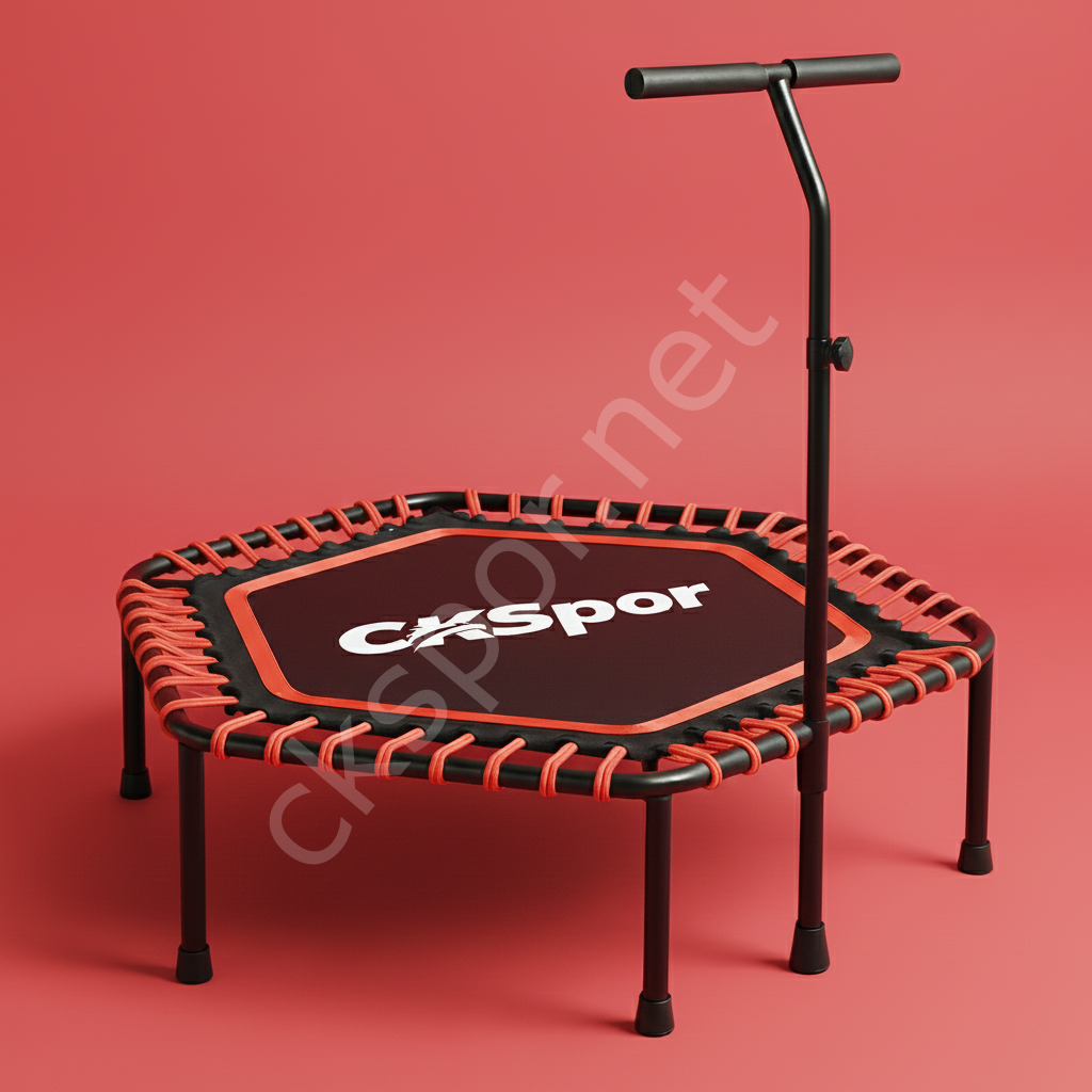135 CM Tutunmalı Step Trambolin Kırmızı