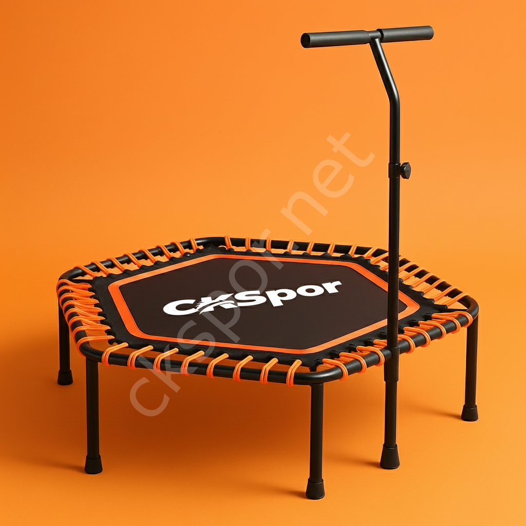 135 CM Tutunmalı Step Trambolin Turuncu