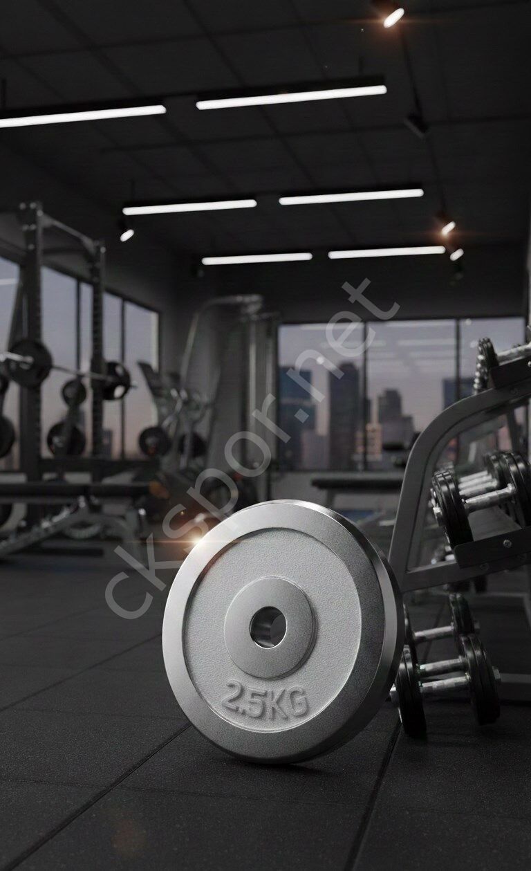 50 KG Dambıl Krom Dambıl 2,5 KG Ağırlık Plaka