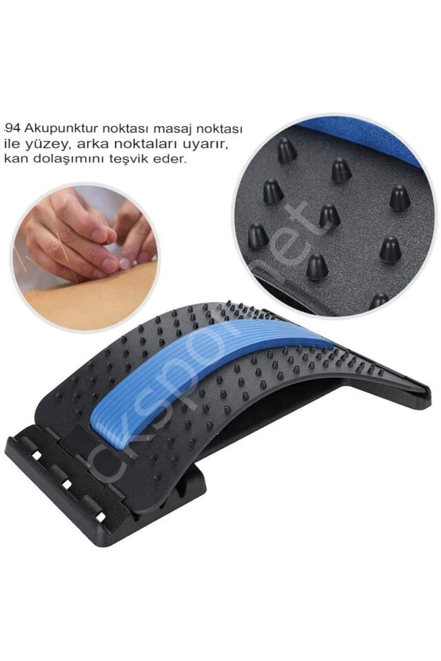 Bel Ve Sırt Esneme Masaj Egzersiz Aleti