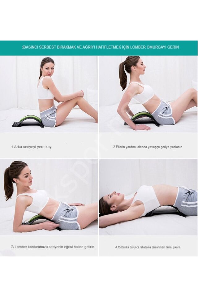 Bel Ve Sırt Esneme Masaj Egzersiz Aleti