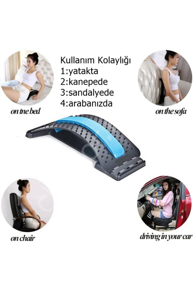 Bel Ve Sırt Esneme Masaj Egzersiz Aleti