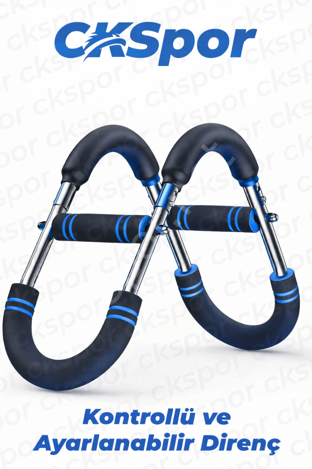 CKSPOR PRO Bilek ve Ön Kol Güçlendirme Aparatı – Çelik Dirençli Taşınabilir Fitness Aleti
