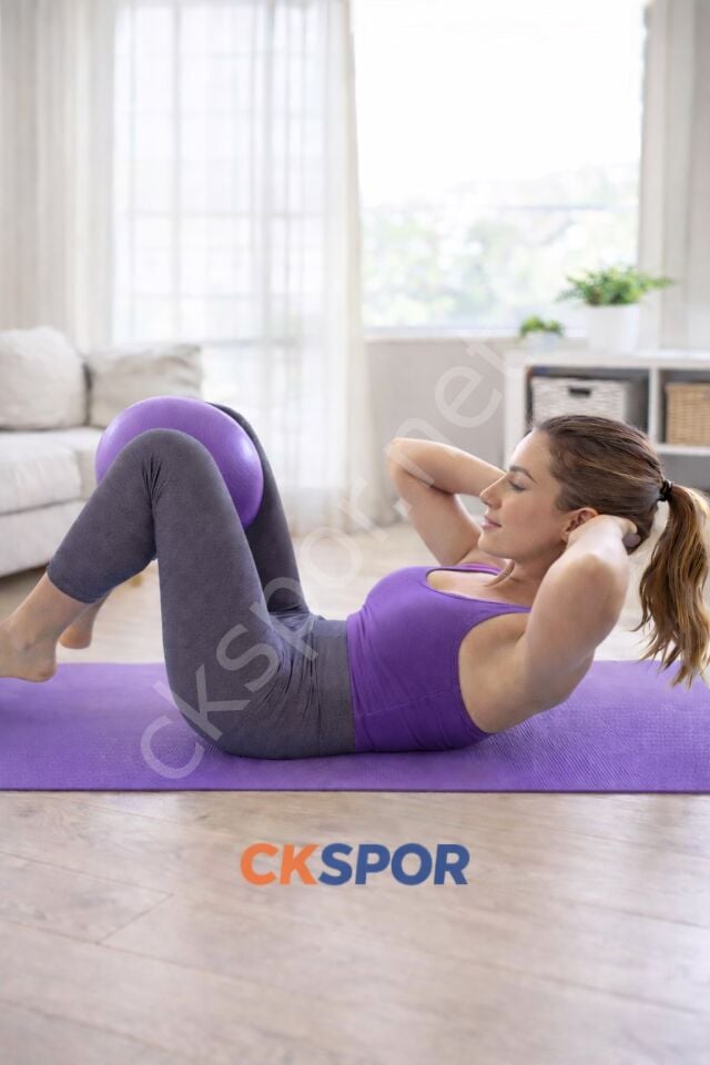 20 cm Mini Pilates Topu – Denge Karın ve Bacak Egzersizleri İçin