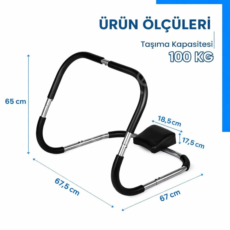 Mekik Aleti Karın Kası (Sixpack & Adonis) Evde Spor Egzersiz Aleti