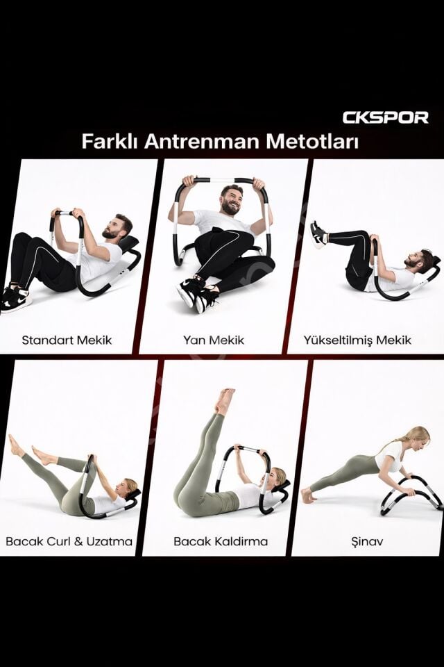 Mekik Aleti Karın Kası (Sixpack & Adonis) Evde Spor Egzersiz Aleti