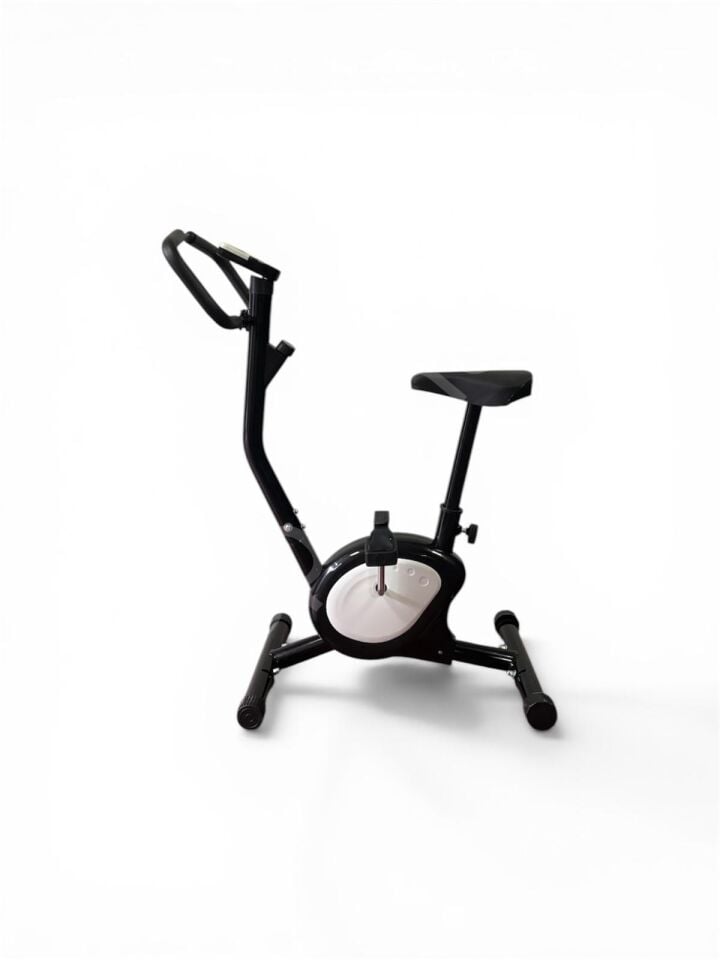 Dikey Kondisyon Bisikleti LCD Ekranlı Ayarlanabilir Dirençli Ev Tipi Kardiyo Bisikleti