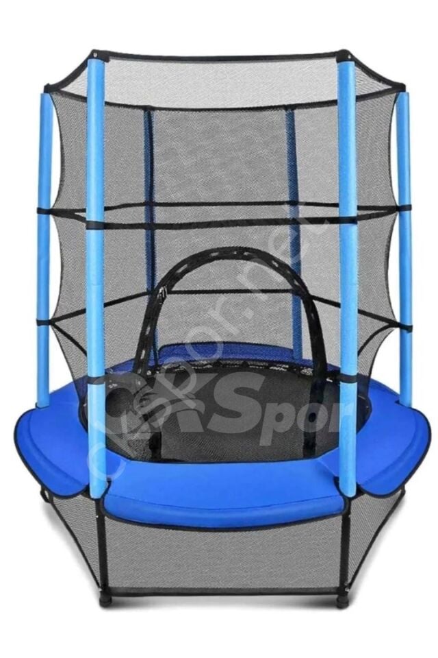 140 cm (55 inç) Tam Boy Koruma Fileli Çocuk Trambolini Güvenlik Fileli Trambolin