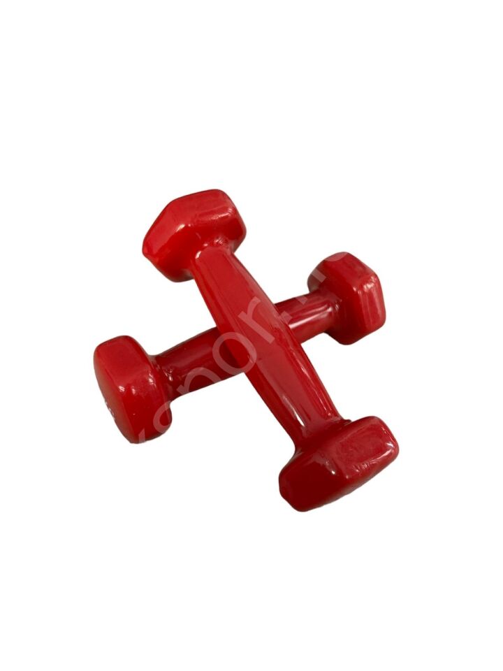 2’li Vinyl Dambıl Seti 0,5 KG x 2 – Evde Fitness & Pilates İçin Vinil Kaplı Demir Dambıl