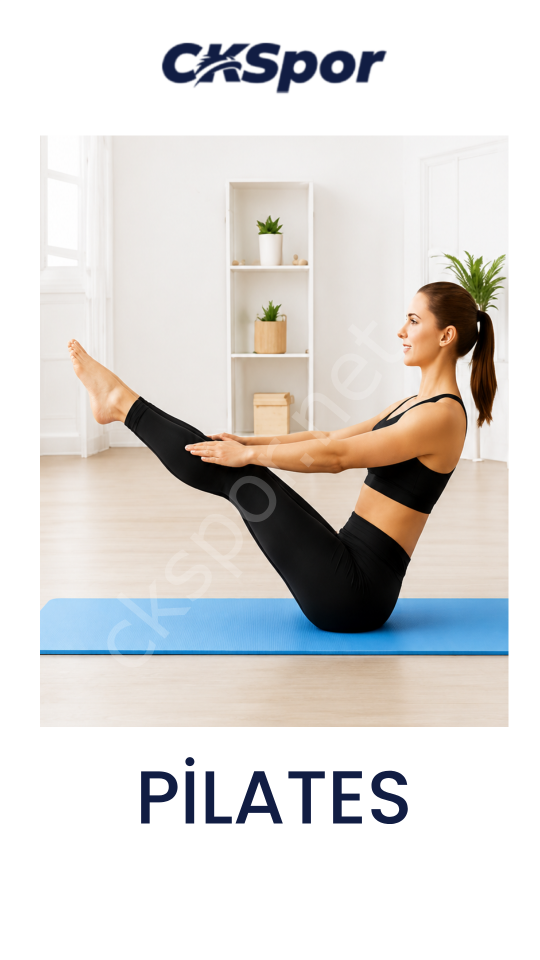 6 MM Pilates Matı Mavi