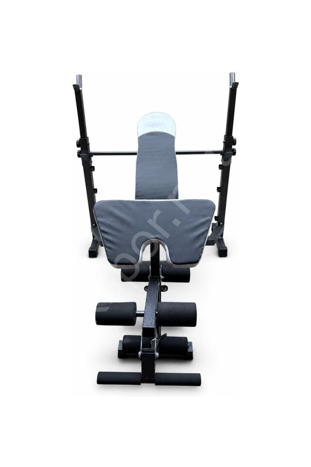 Çok Fonksiyonlu Bench Press Sehpası Biceps ve Bacak Aparatlı Ağırlık Çalışma İstasyonu
