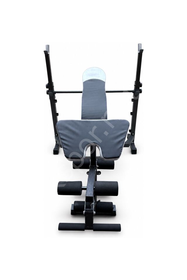 Çok Fonksiyonlu Bench Press Sehpası Biceps ve Bacak Aparatlı Ağırlık Çalışma İstasyonu