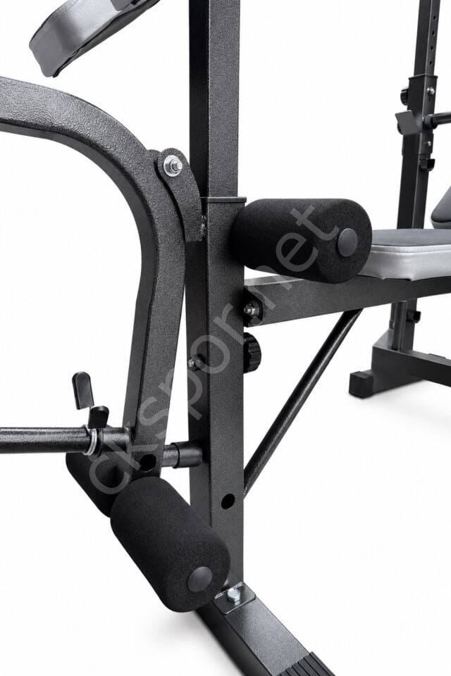 Çok Fonksiyonlu Bench Press Sehpası Biceps ve Bacak Aparatlı Ağırlık Çalışma İstasyonu