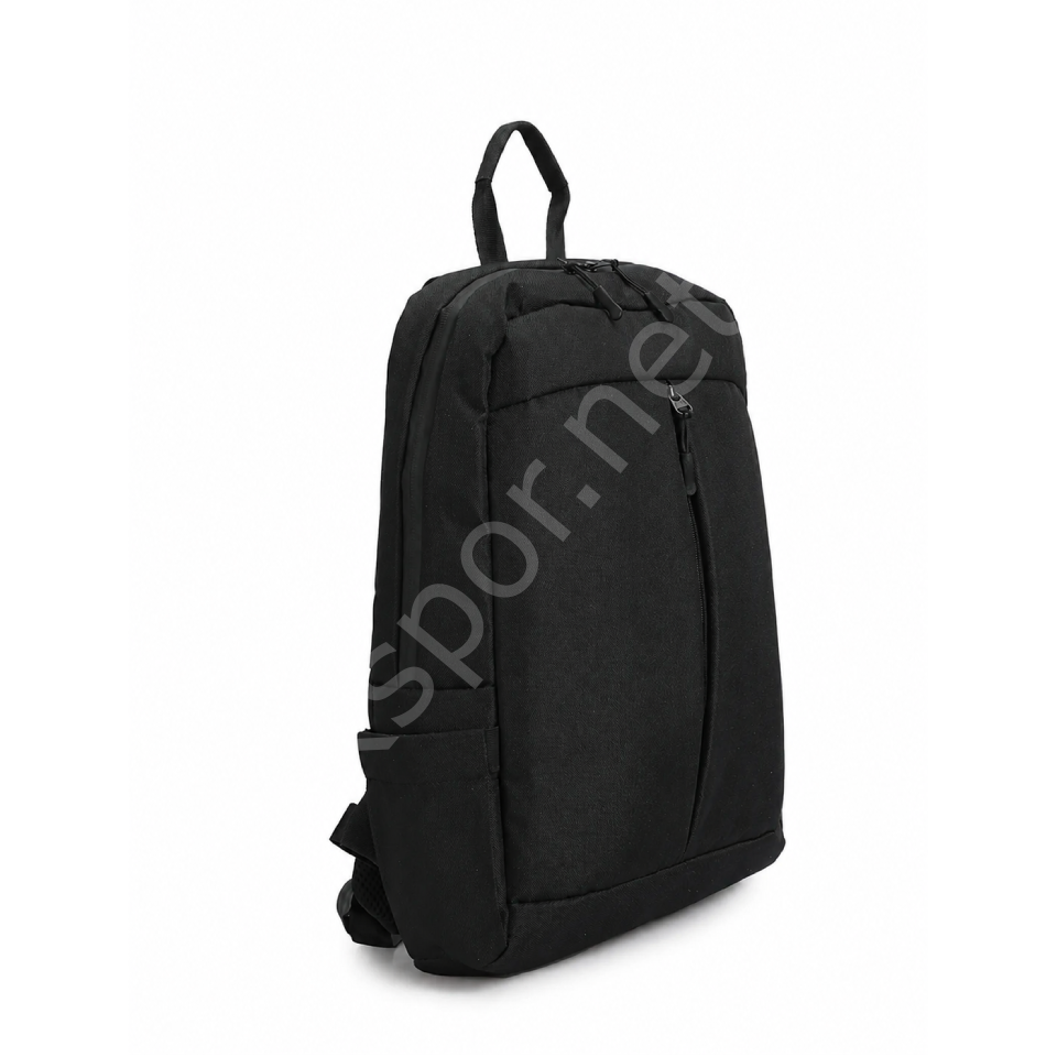 Unisex Siyah Laptop Sırt Çantası Çok Bölmeli Günlük Okul İş ve Seyahat Çantası