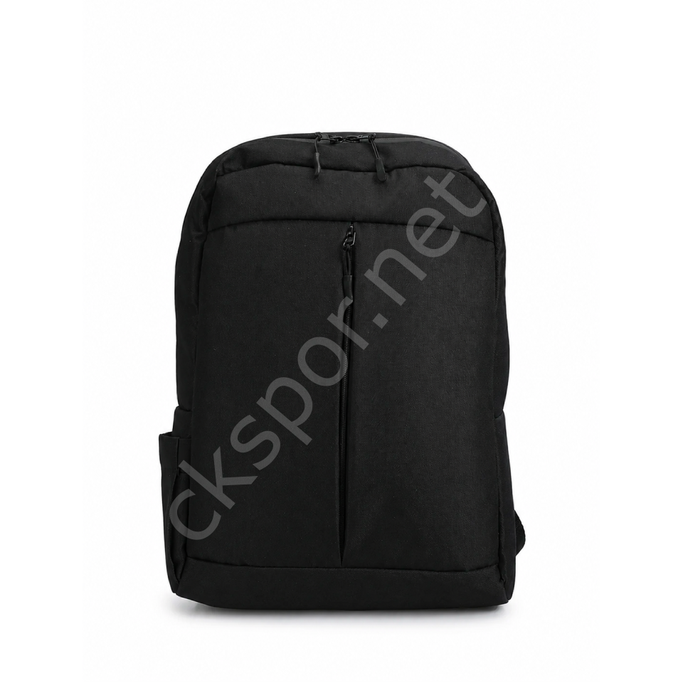 Unisex Siyah Laptop Sırt Çantası Çok Bölmeli Günlük Okul İş ve Seyahat Çantası