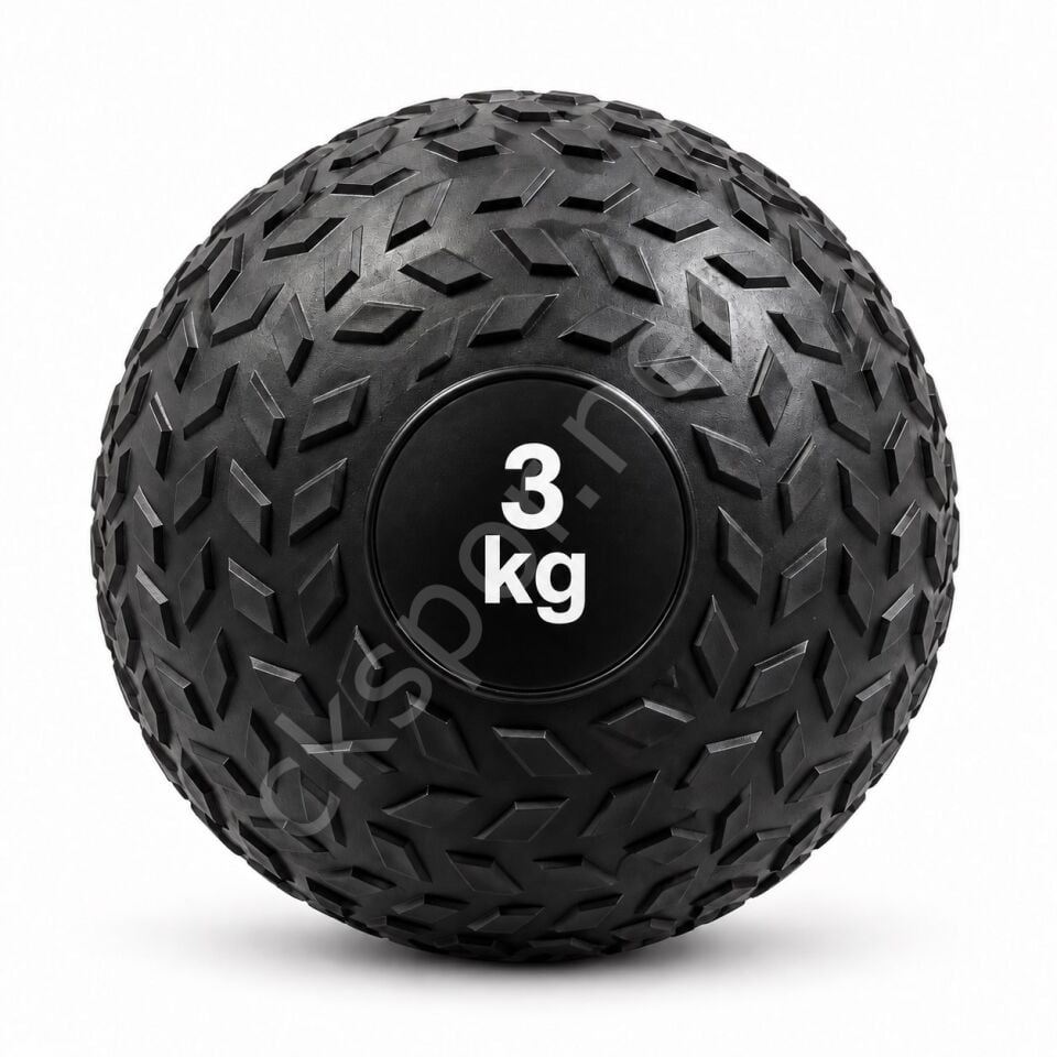 CKSpor 3 Kg Zıplamayan Sağlık Topu Slam Ball Crossfit Fitness Fonksiyonel Antrenman Ağırlık Topu