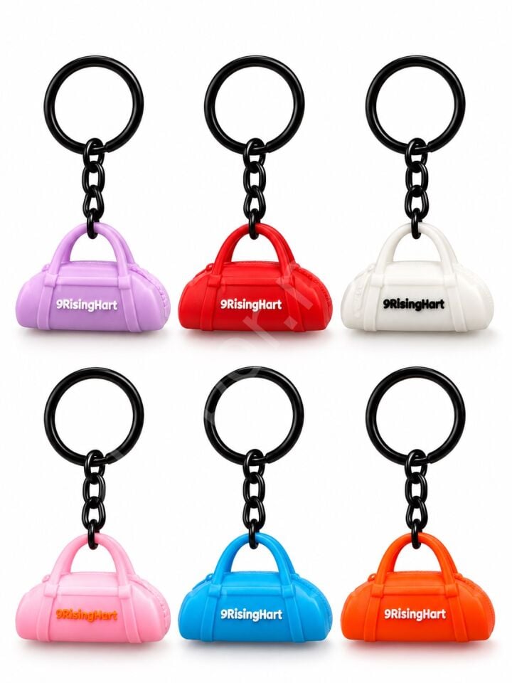 CKSpor Mini Spor Çantası Temalı Anahtarlık Fitness Tasarımlı Çanta Aksesuarı Charm A-37