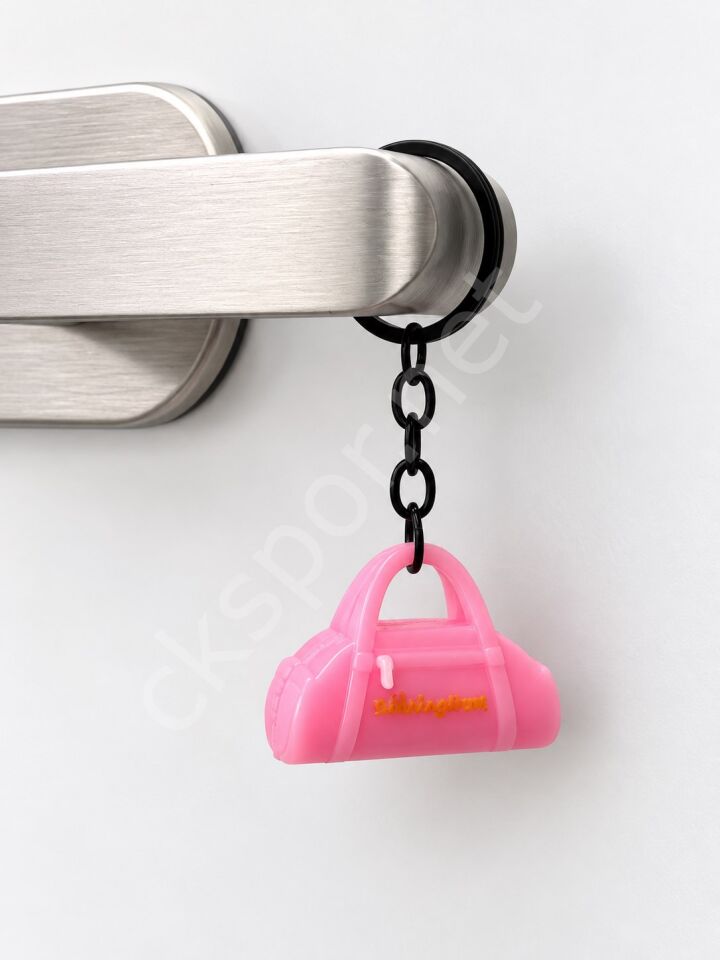 CKSpor Mini Spor Çantası Temalı Anahtarlık Fitness Tasarımlı Çanta Aksesuarı Charm A-37
