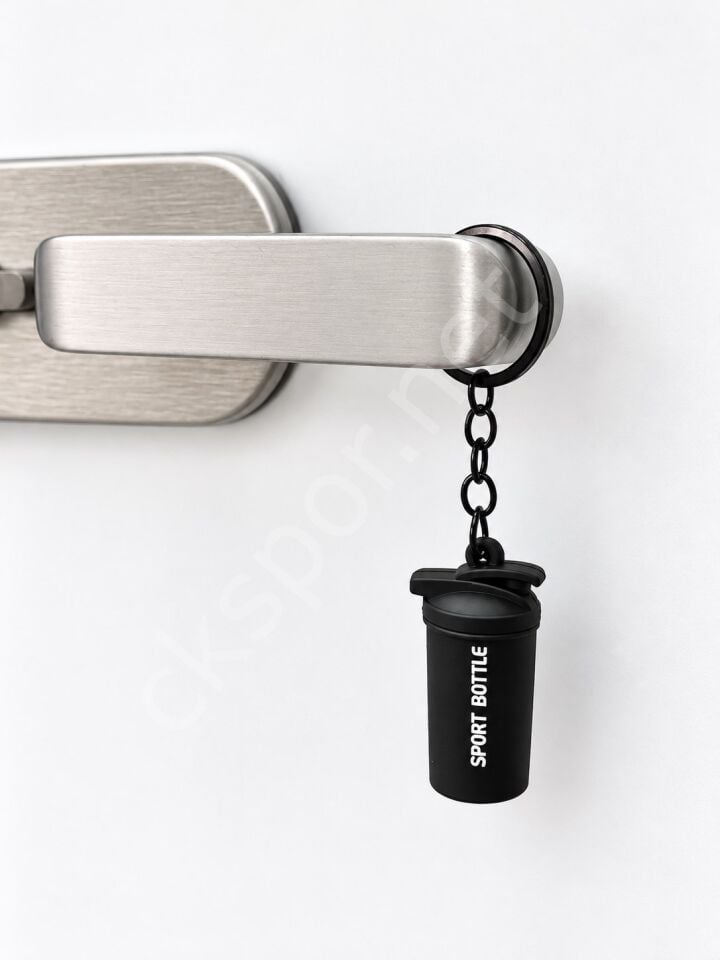 CKSpor Spor Matarası Temalı Anahtarlık Fitness Tasarımlı Çanta Aksesuarı Charm A-36