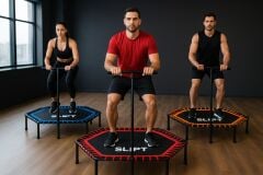 135 CM Tutunmalı Step Trambolin