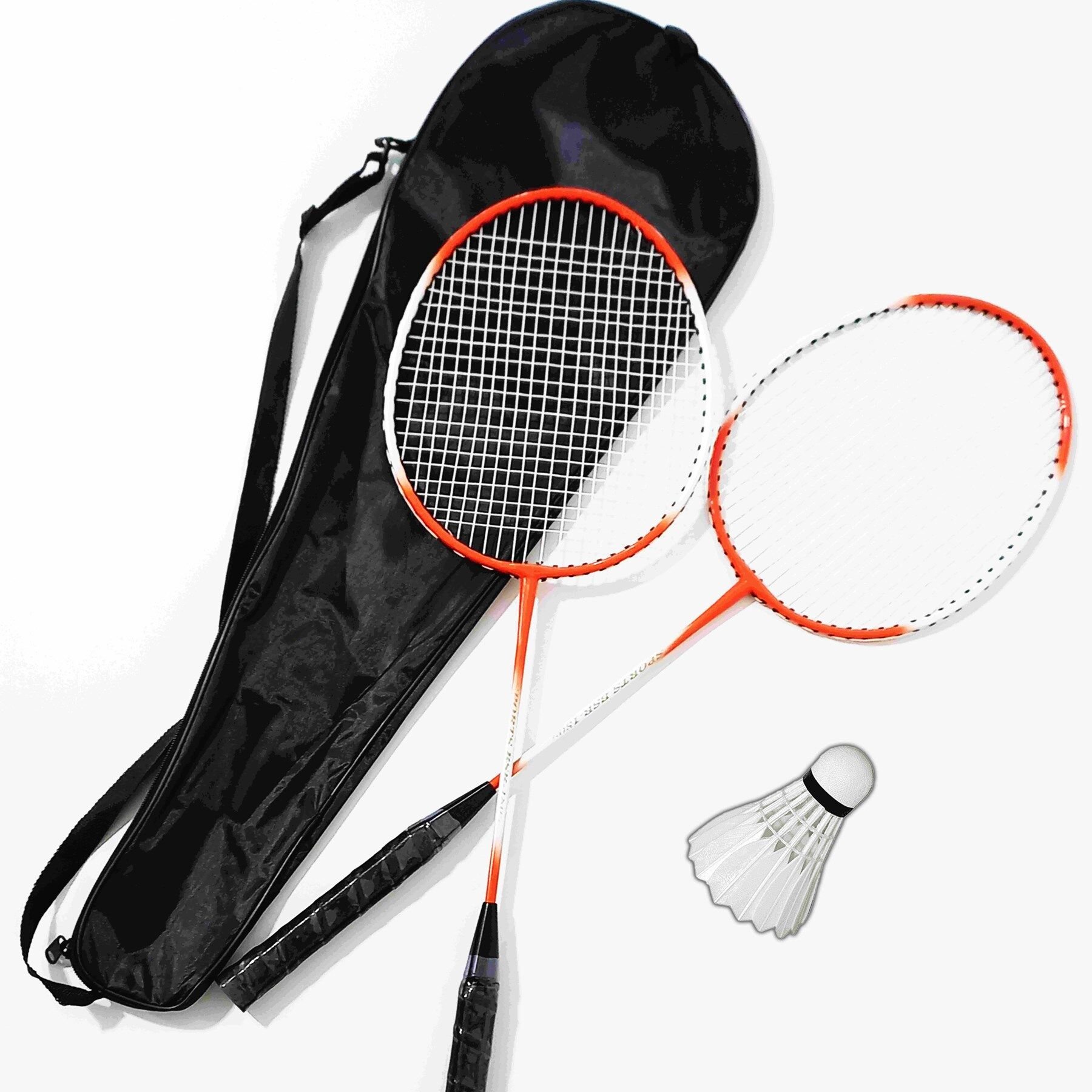 Çantalı Pro Badminton Raket Set – 2 Raket + Top + Taşıma Çantası