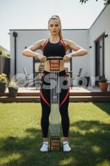 El Ayak Göğüs Yayı – Çok Fonksiyonlu Yaylı Egzersiz Aleti