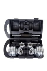 30KG Krom Çantalı Dambıl Seti – Ev ve Profesyonel Fitness Dambılları