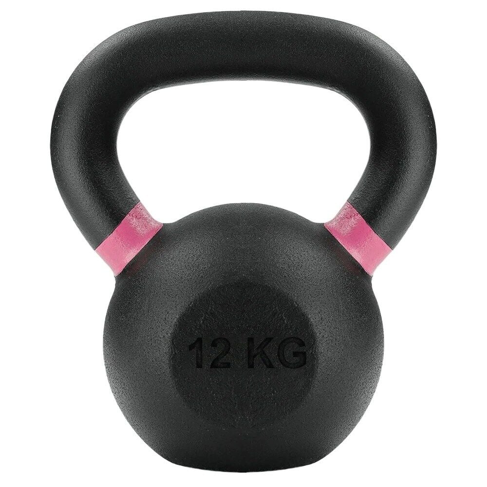 12KG Döküm Kettlebell – Ev Spor ve Kas Geliştirme Seti