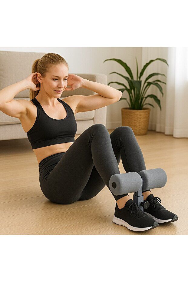 Vantuzlu Mekik Aleti – Karın Kası Çalıştırma ve Evde Spor Egzersiz Ekipmanı