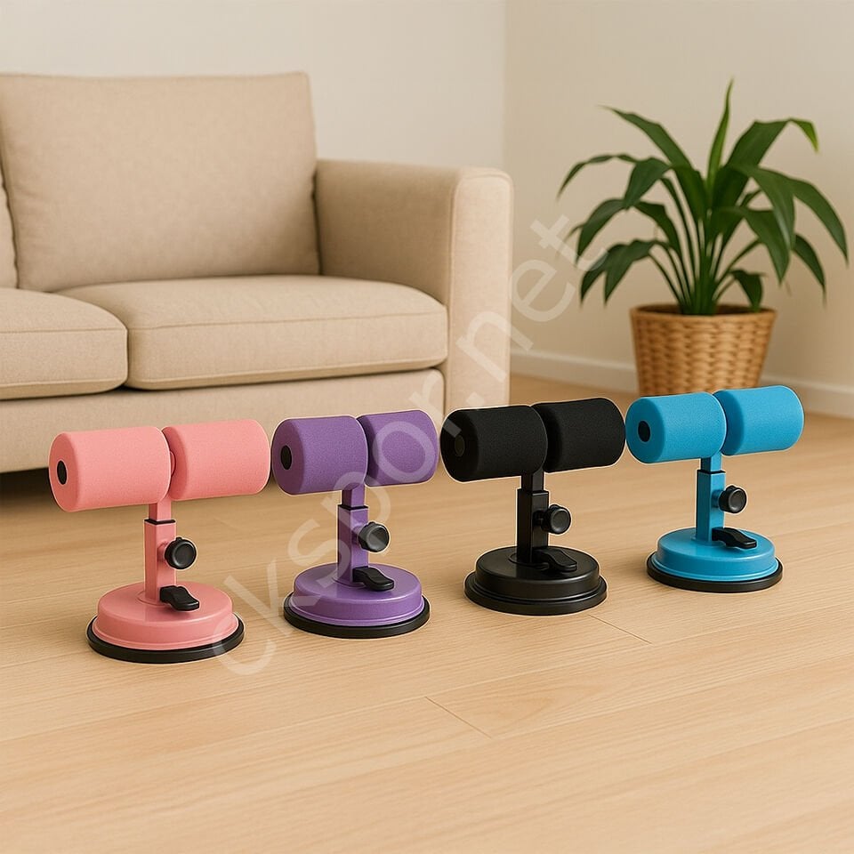 CKSPOR Vantuzlu Mekik Çekme Aleti – Çok Fonksiyonlu Karın ve Core Egzersiz Aleti