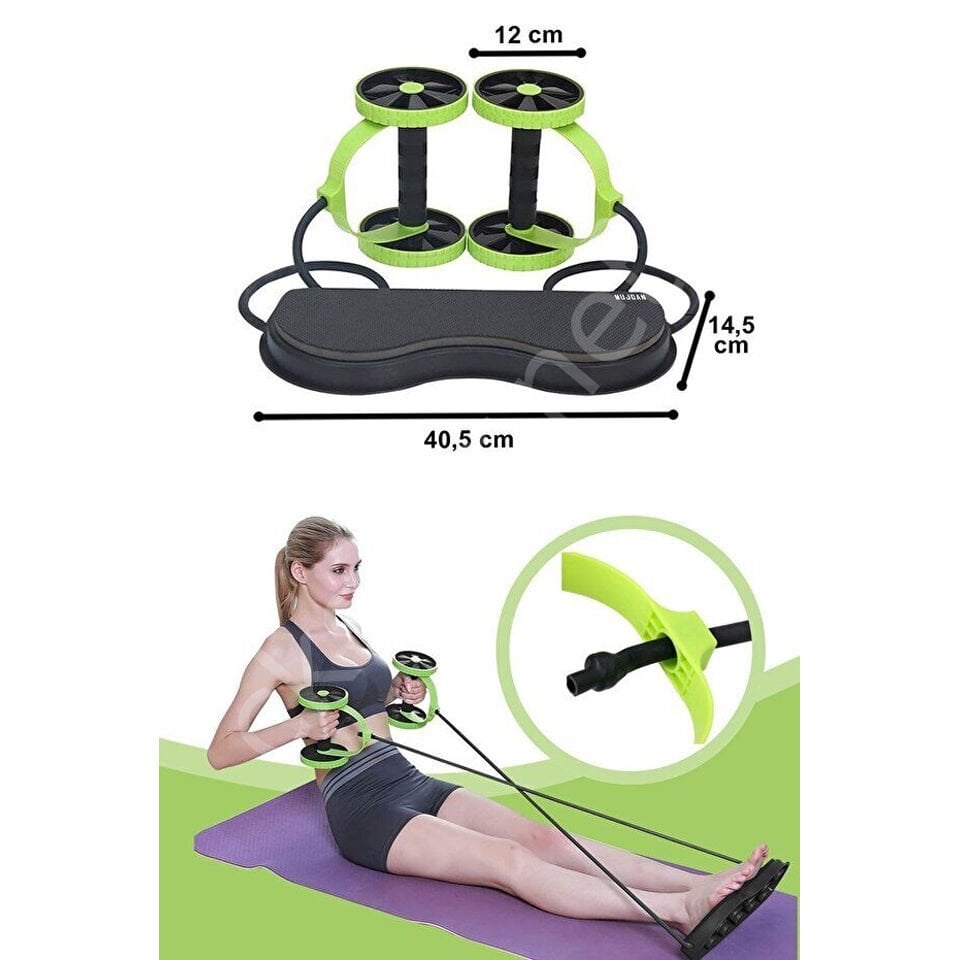 Karın ve Vücut Egzersiz Aleti – Mekik, Şınav ve Plank İçin Çok Fonksiyonlu Spor Aleti