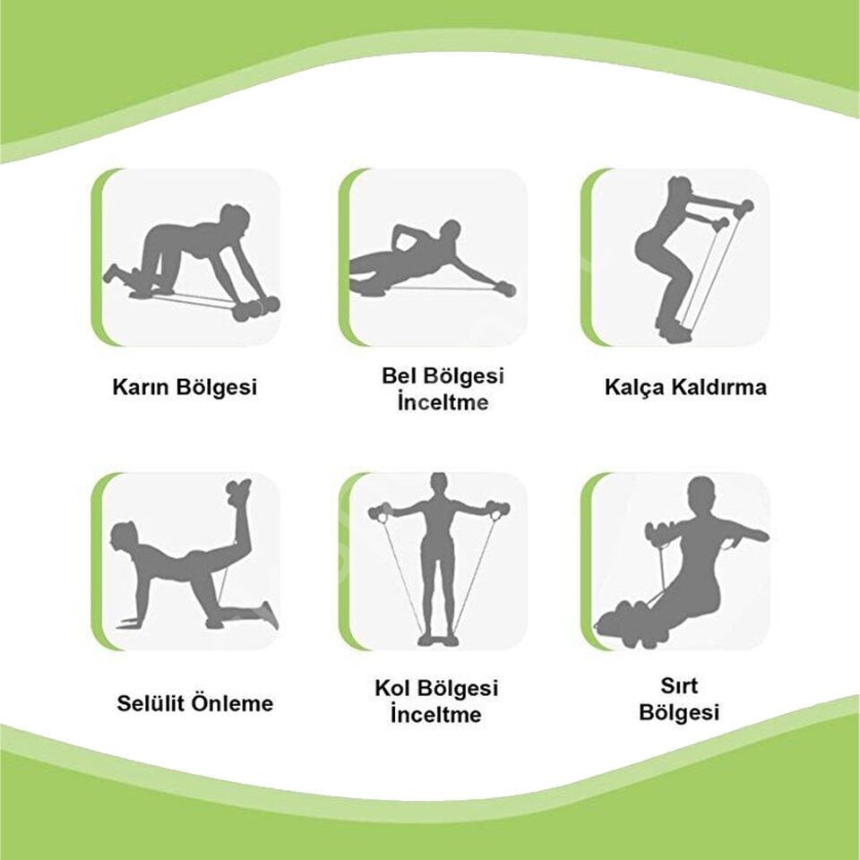 Karın ve Vücut Egzersiz Aleti – Mekik, Şınav ve Plank İçin Çok Fonksiyonlu Spor Aleti