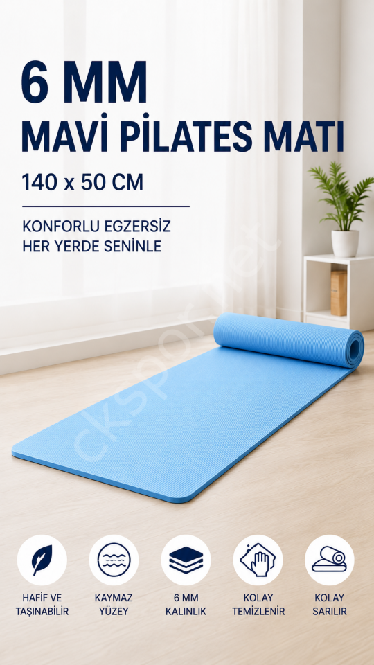 6 MM Pilates Matı