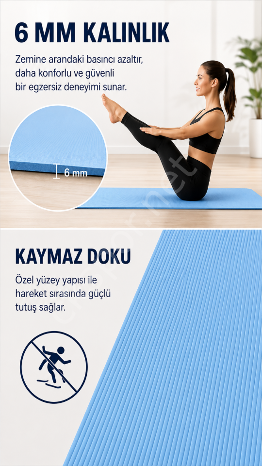 6 MM Pilates Matı