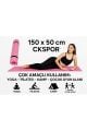 8 MM Pembe Pilates Matı