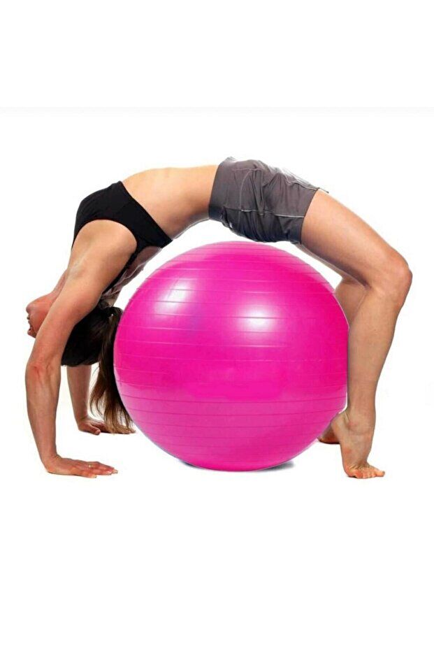 25 CM Pembe Mini Pilates Topu