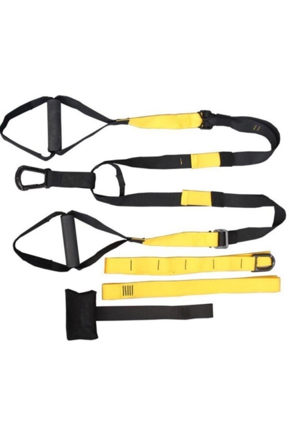 CKSPOR TRX Egzersiz Seti - Suspension Trainer Asılma Aparatı İle Evde Spor Ve Vücut Geliştirme